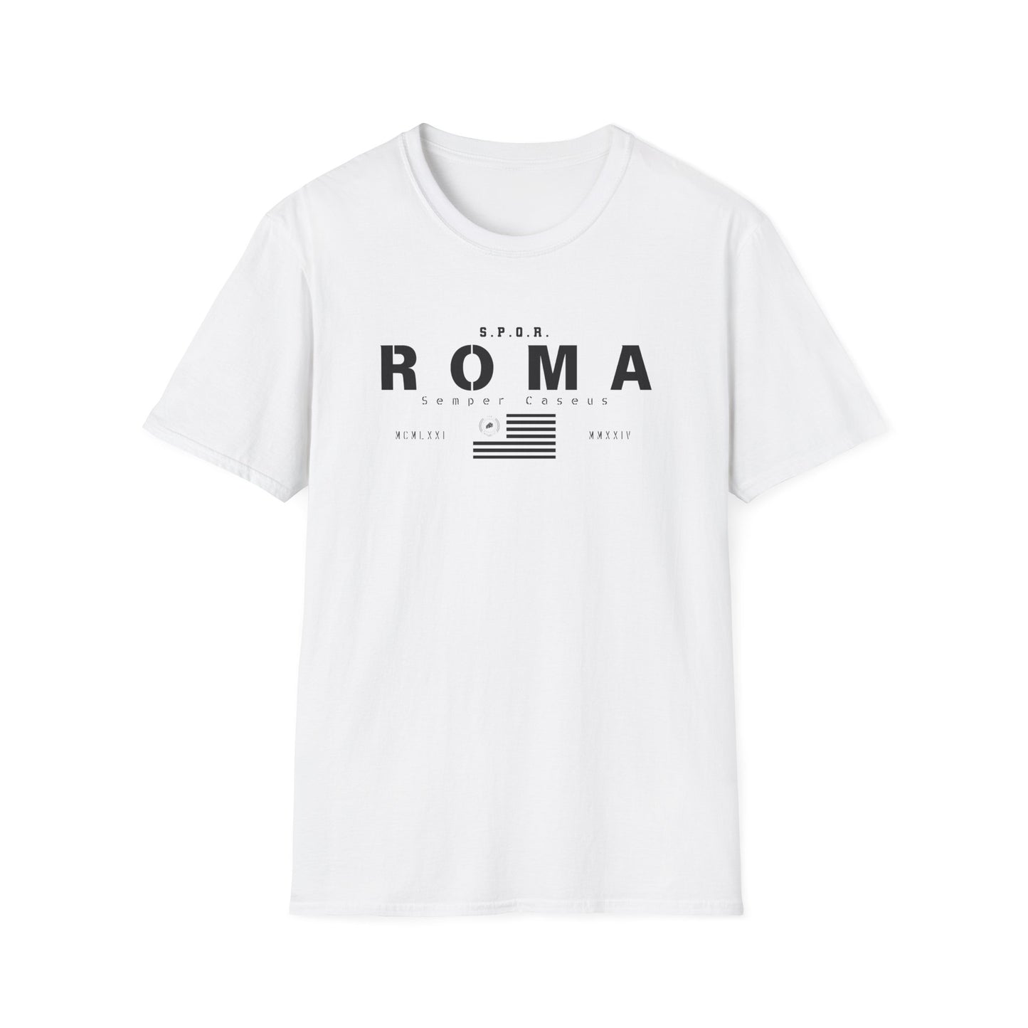 Roma Flag Semper Caseus T-Shirt – Bold, Timeless, and Unapologetically Cheesy