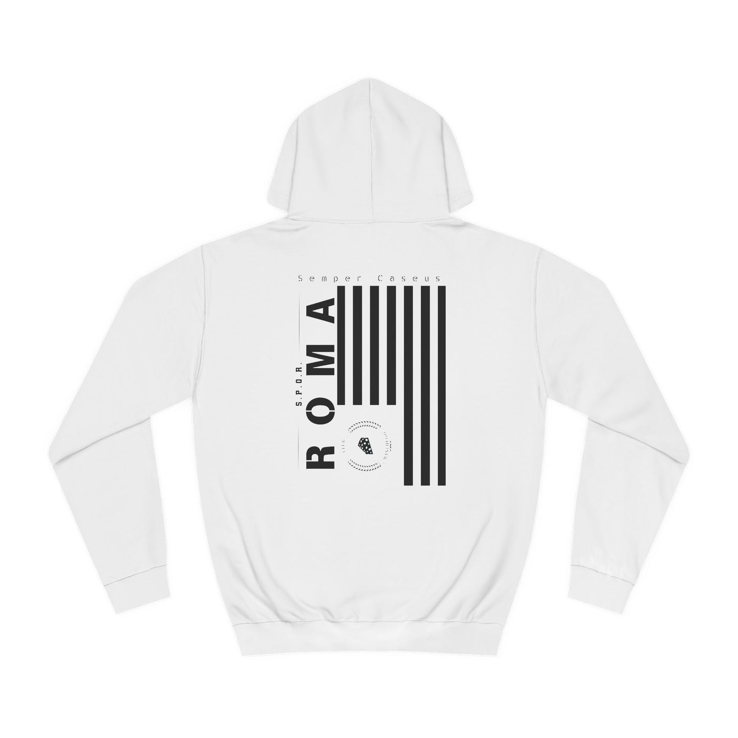 Roma Flag Hoodie – S.P.Q.R. Meets Semper Caseus