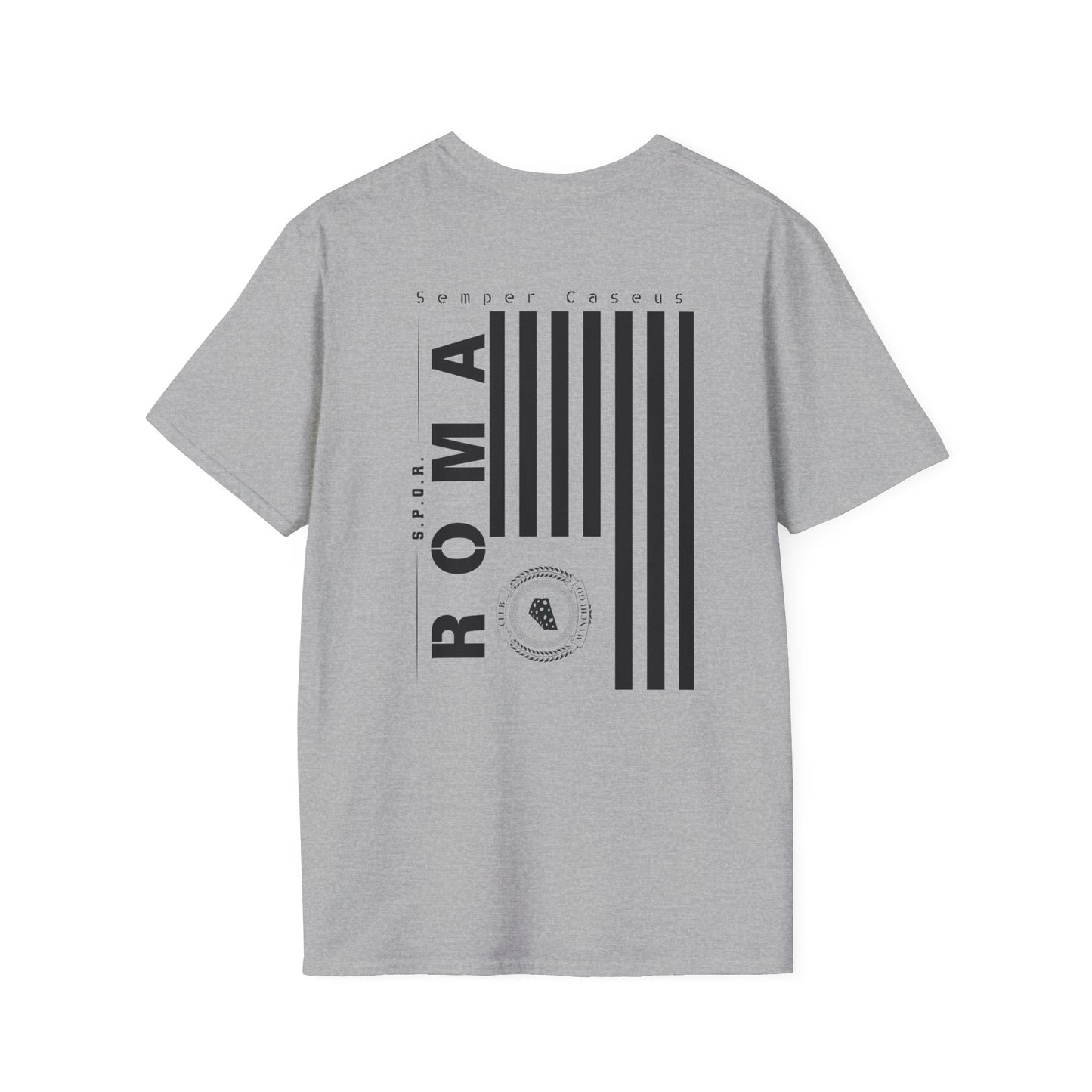 Roma Flag Semper Caseus T-Shirt – Bold, Timeless, and Unapologetically Cheesy