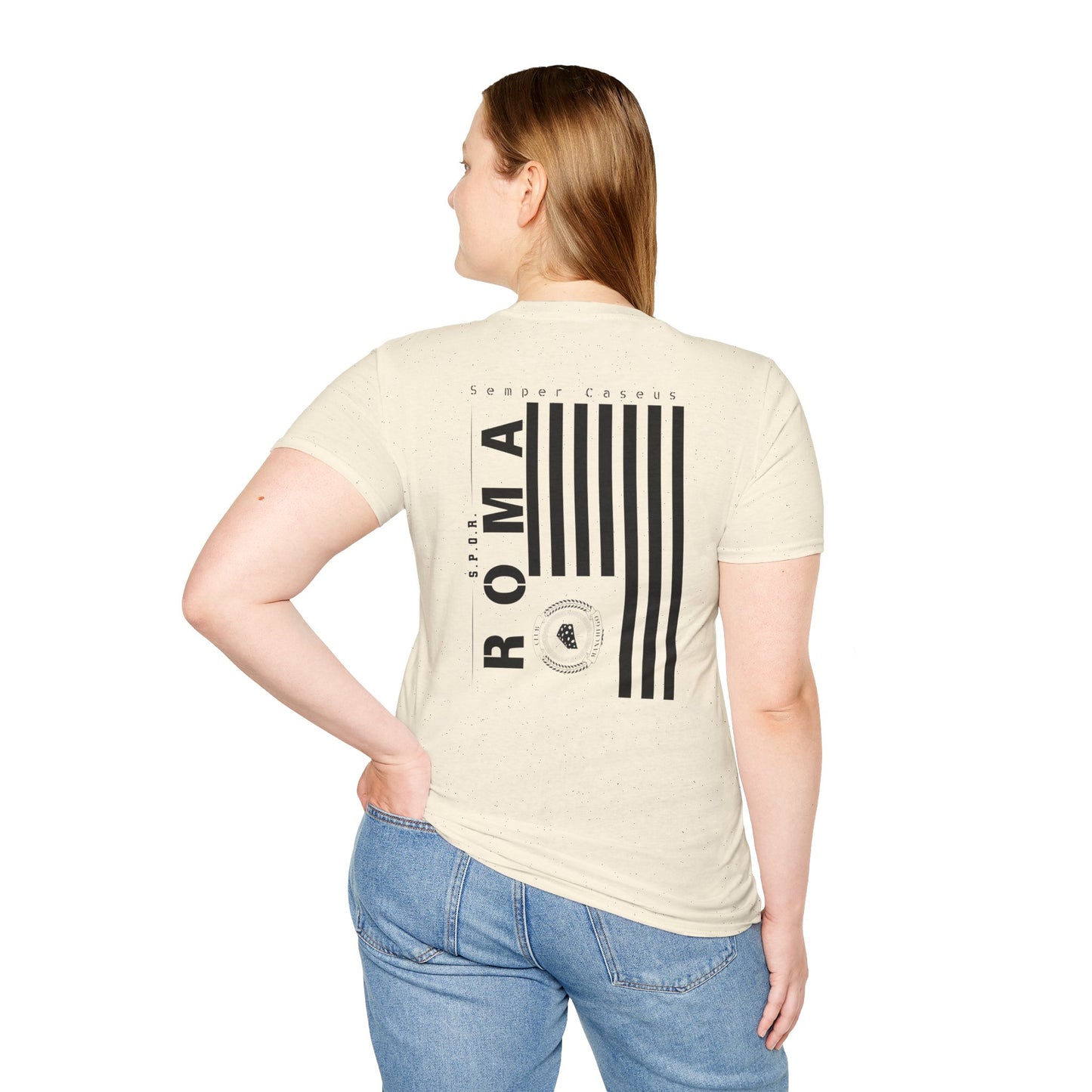 Roma Flag Semper Caseus T-Shirt – Bold, Timeless, and Unapologetically Cheesy