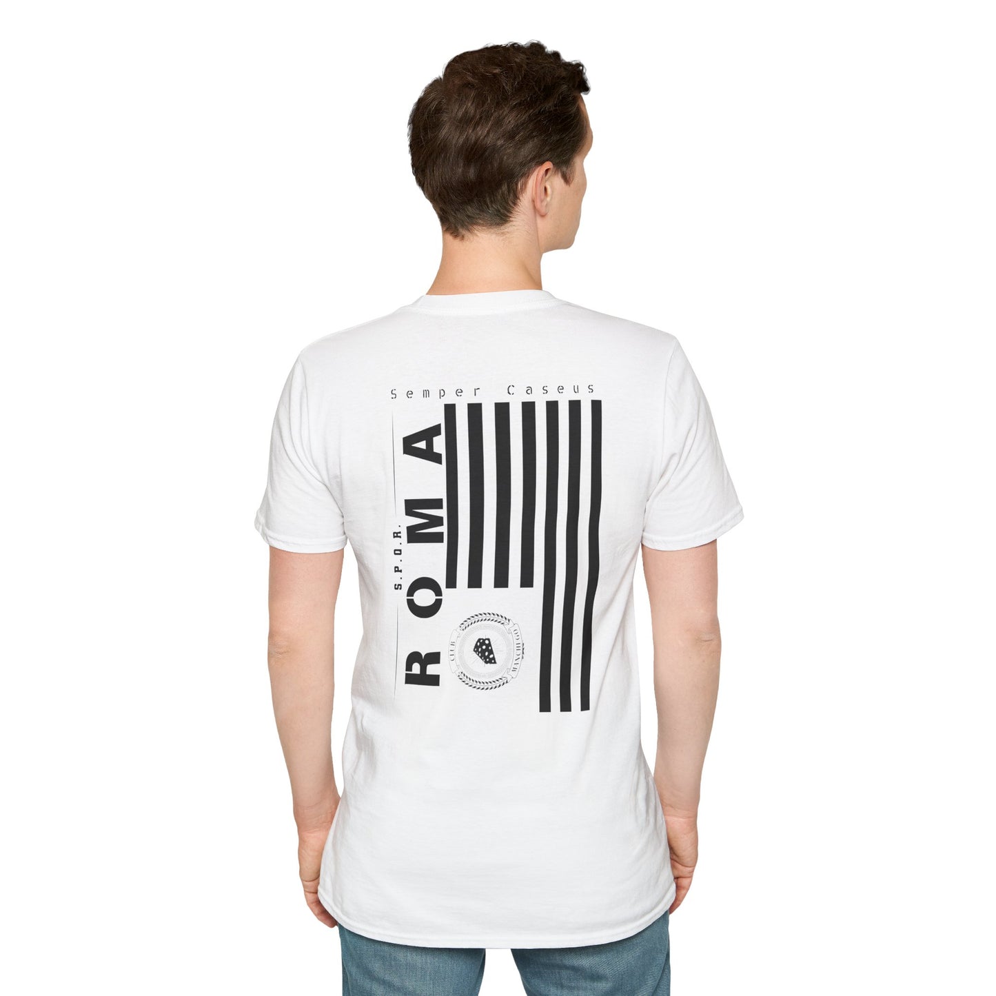 Roma Flag Semper Caseus T-Shirt – Bold, Timeless, and Unapologetically Cheesy