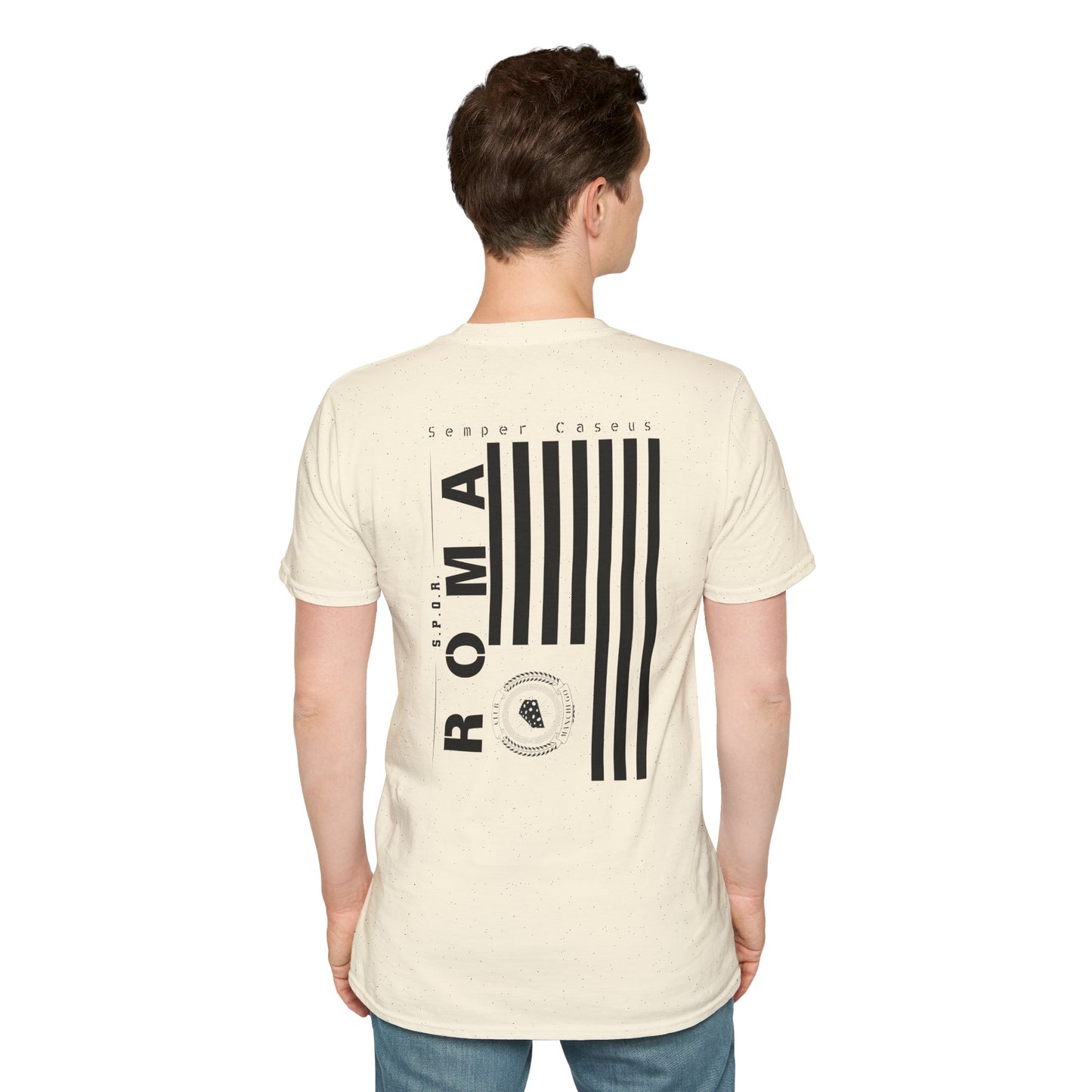 Roma Flag Semper Caseus T-Shirt – Bold, Timeless, and Unapologetically Cheesy