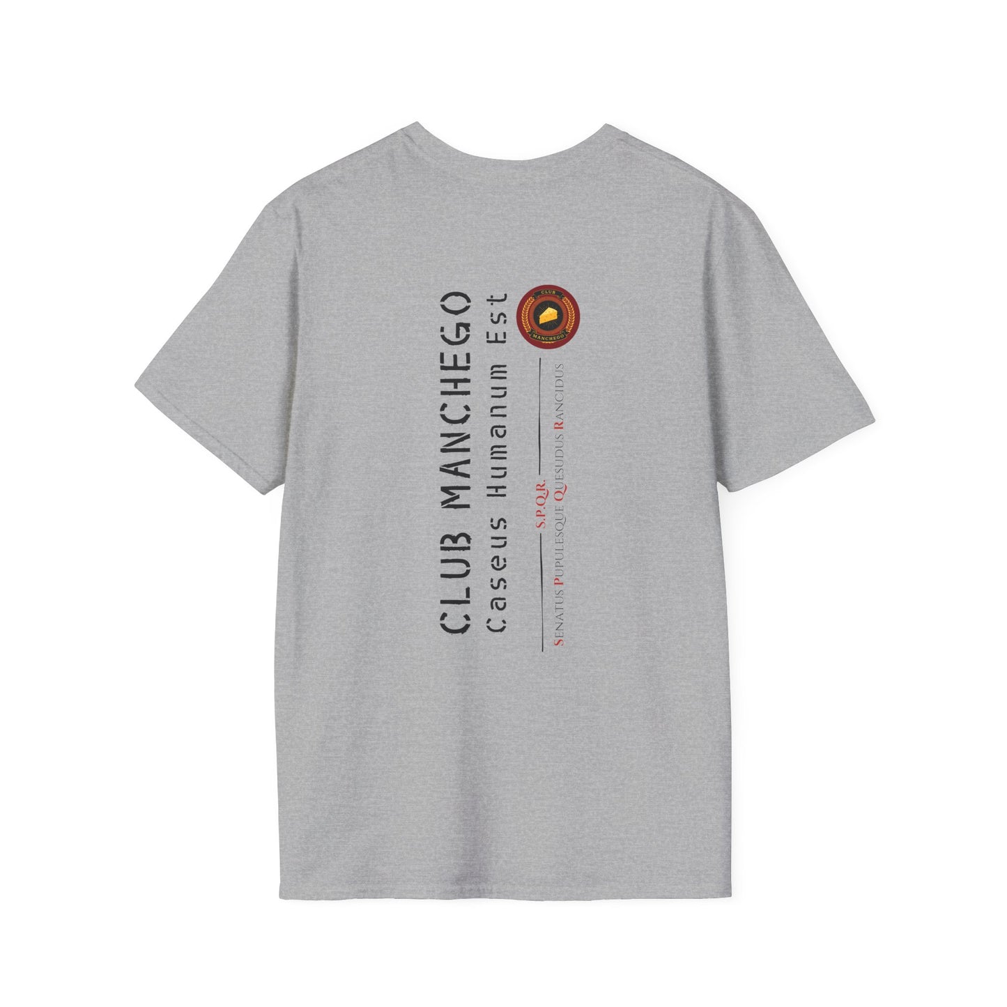 Caseus Humanum Est T-Shirt – Because We Are All Humans