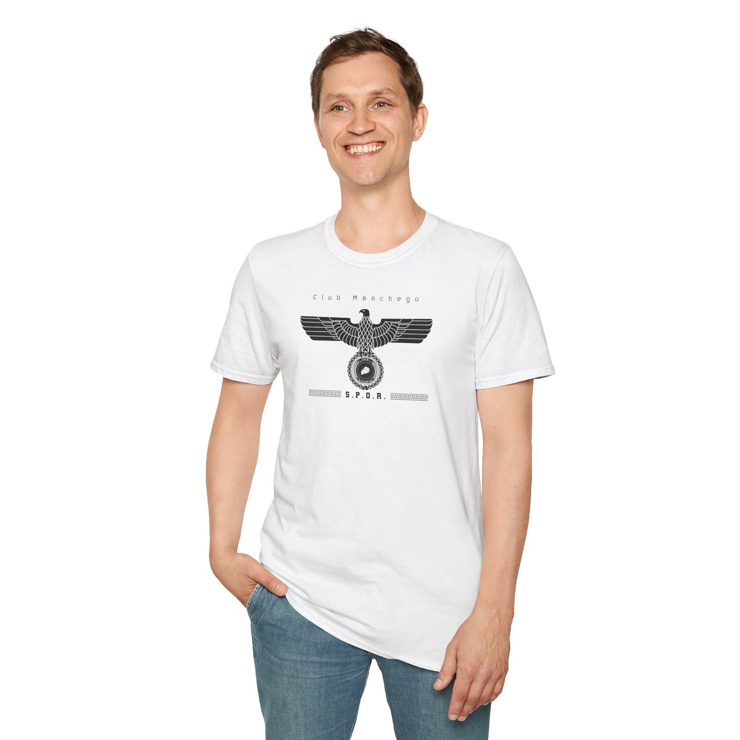 S.P.Q.R. Eagle T-Shirt – Boldly Stand with the Cheese Republic