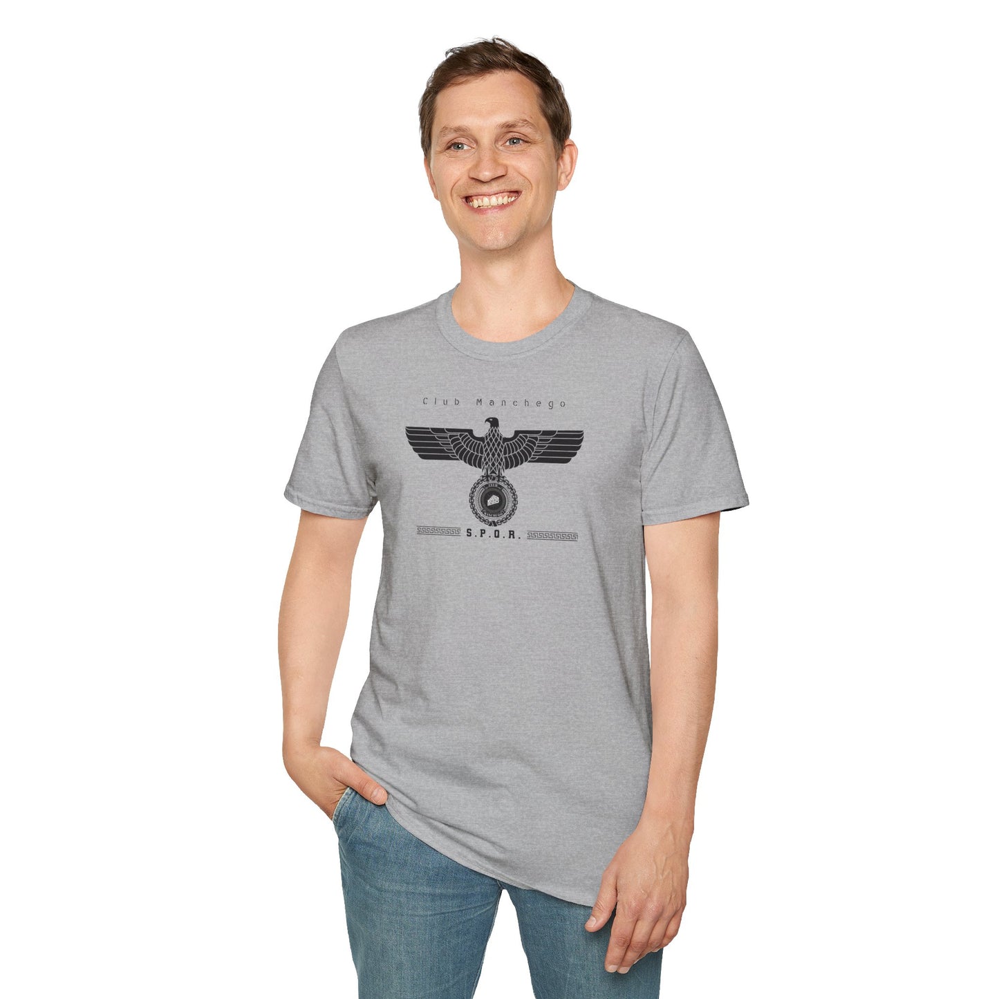 S.P.Q.R. Eagle T-Shirt – Boldly Stand with the Cheese Republic
