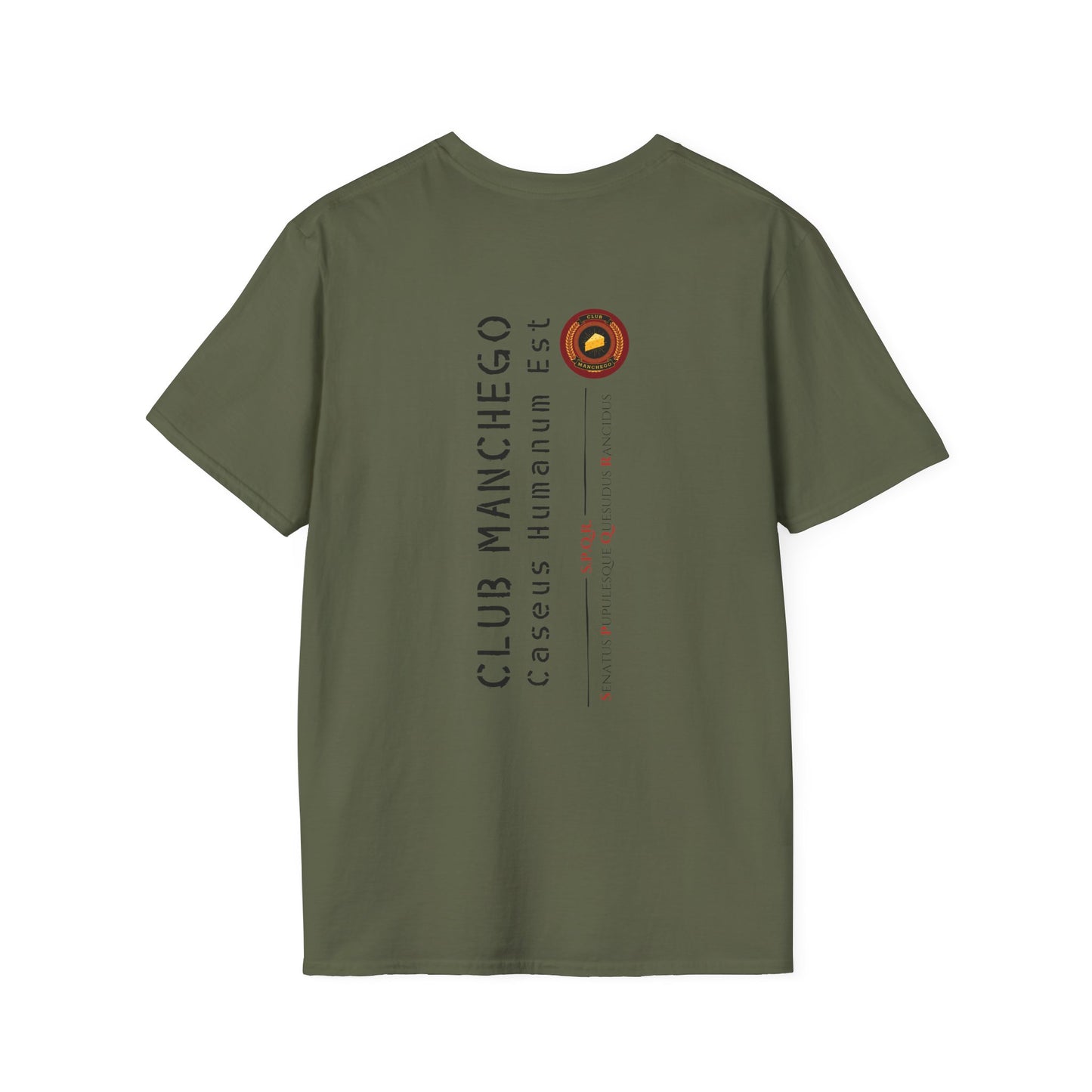Caseus Humanum Est T-Shirt – Because We Are All Humans