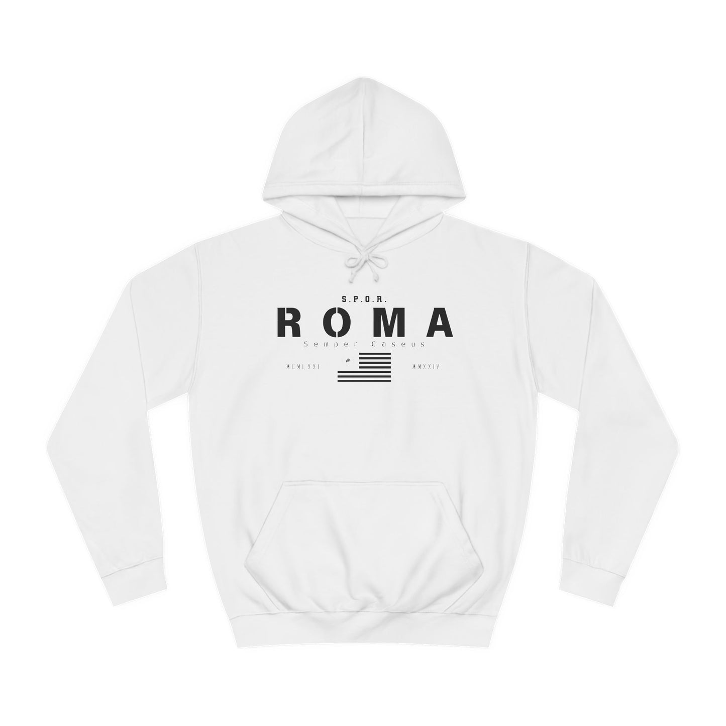Sudadera con Bandera Roma – S.P.Q.R. Semper Caseus