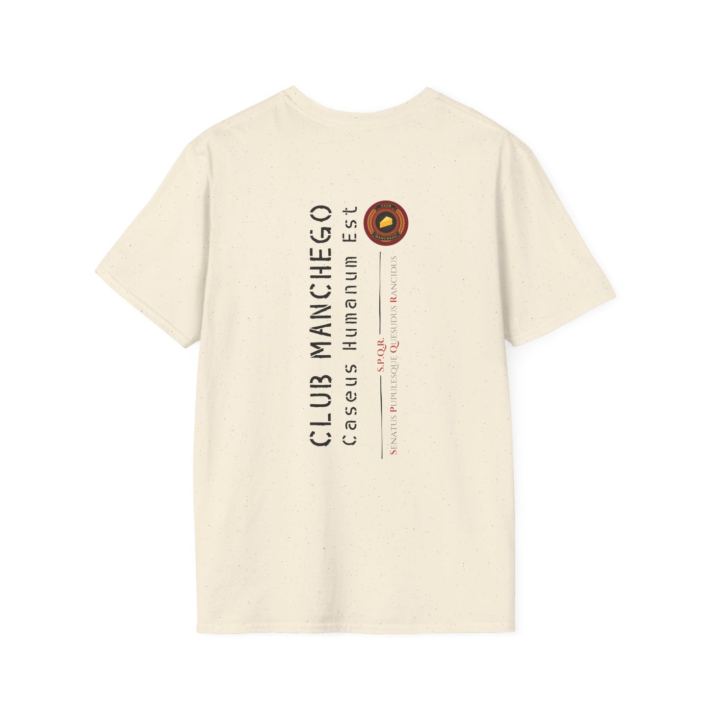 Caseus Humanum Est T-Shirt – Because We Are All Humans